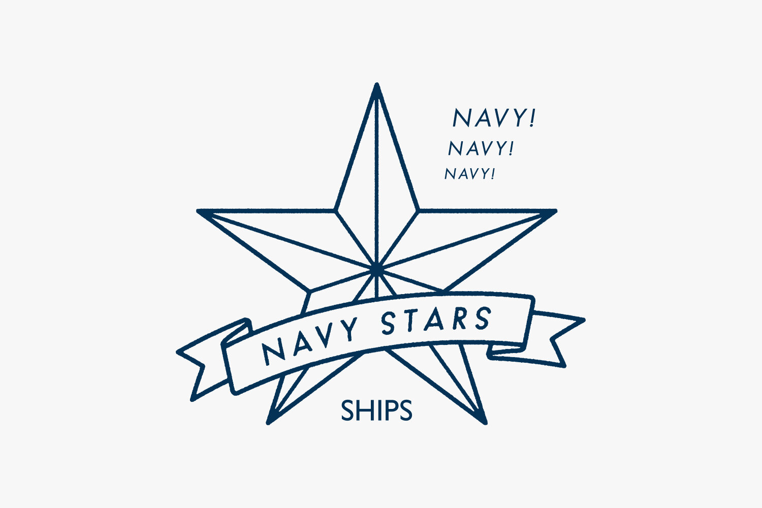 SHIPS NAVY STARS