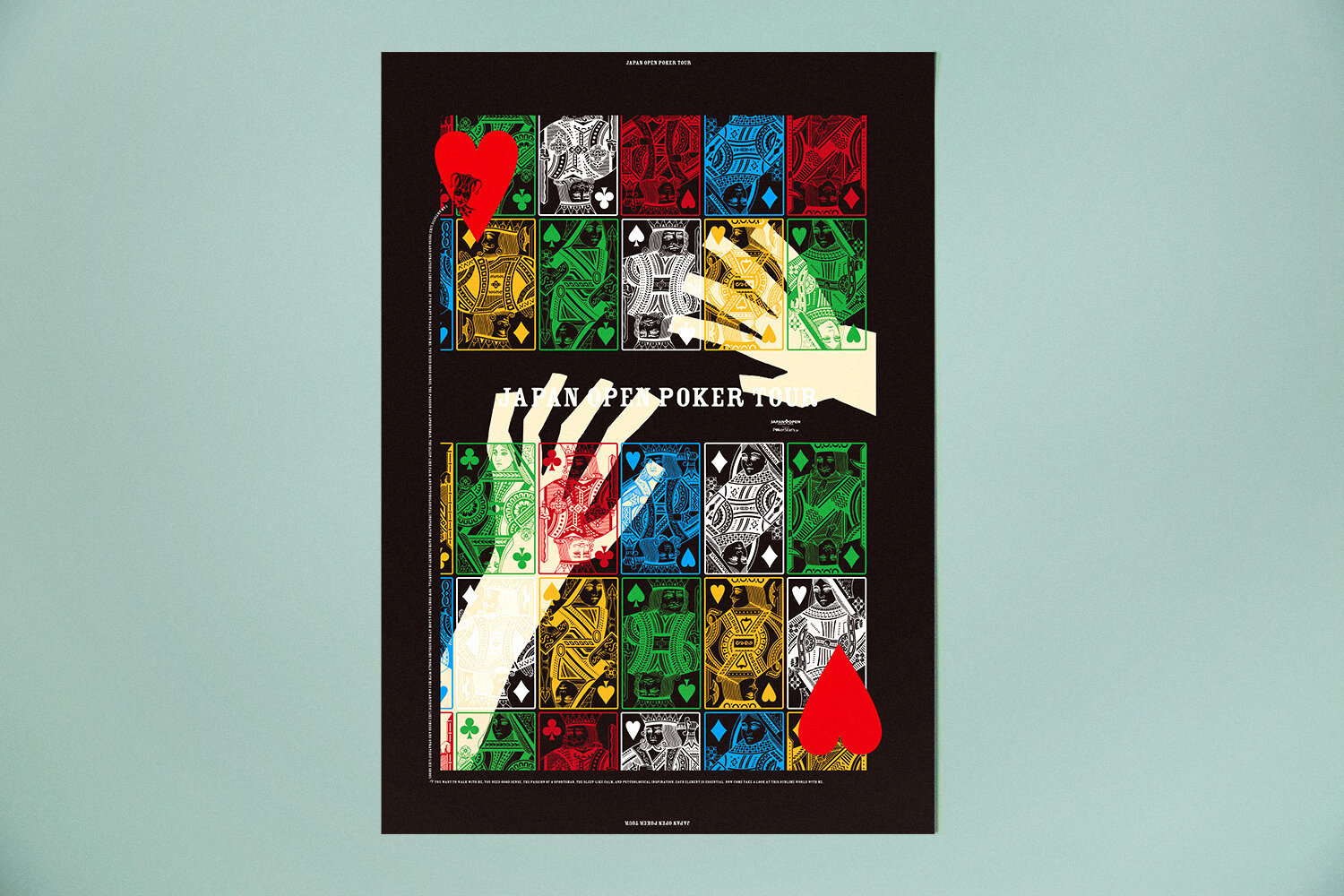 JAPAN OPEN POKER POSTER
