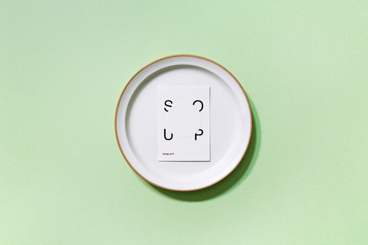 SOUP INC. LOGO AND NAME CARD