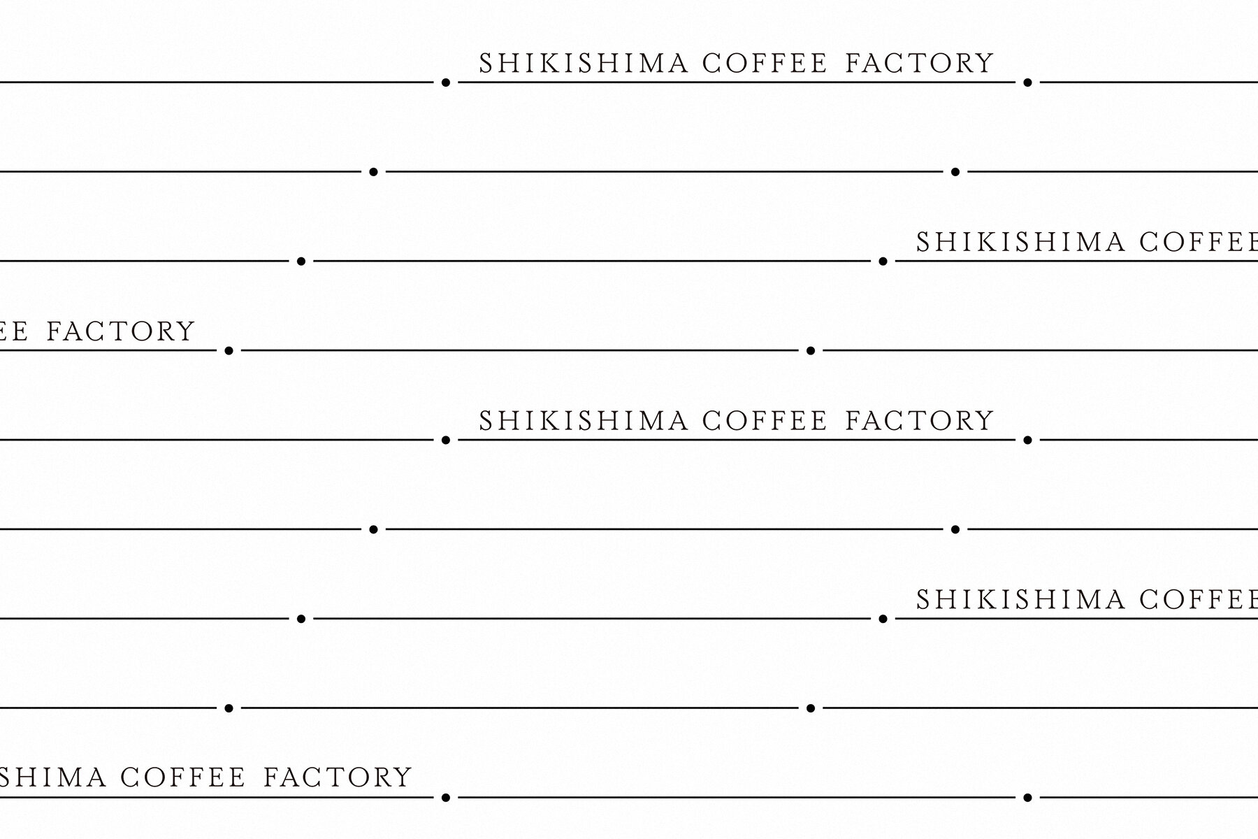 SHIKISHIMA COFFEE FACTORY PACKAGE DESIGN