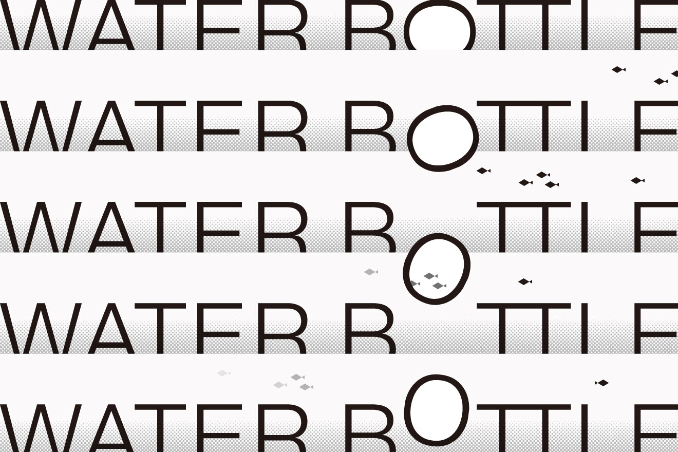 KINTO WATER BOTTLE AND STRAP