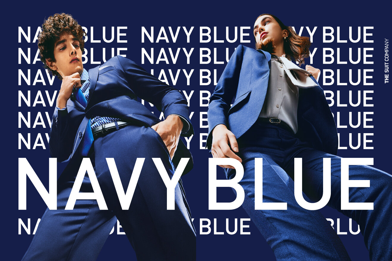 THE SUIT COMPANY NAVY BLUE 2022