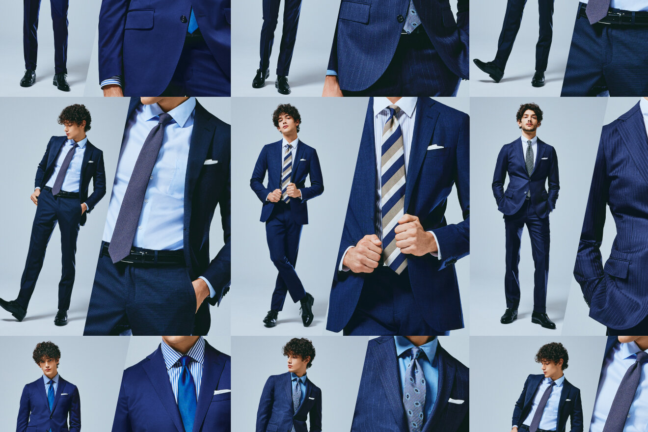 THE SUIT COMPANY NAVY BLUE 2022