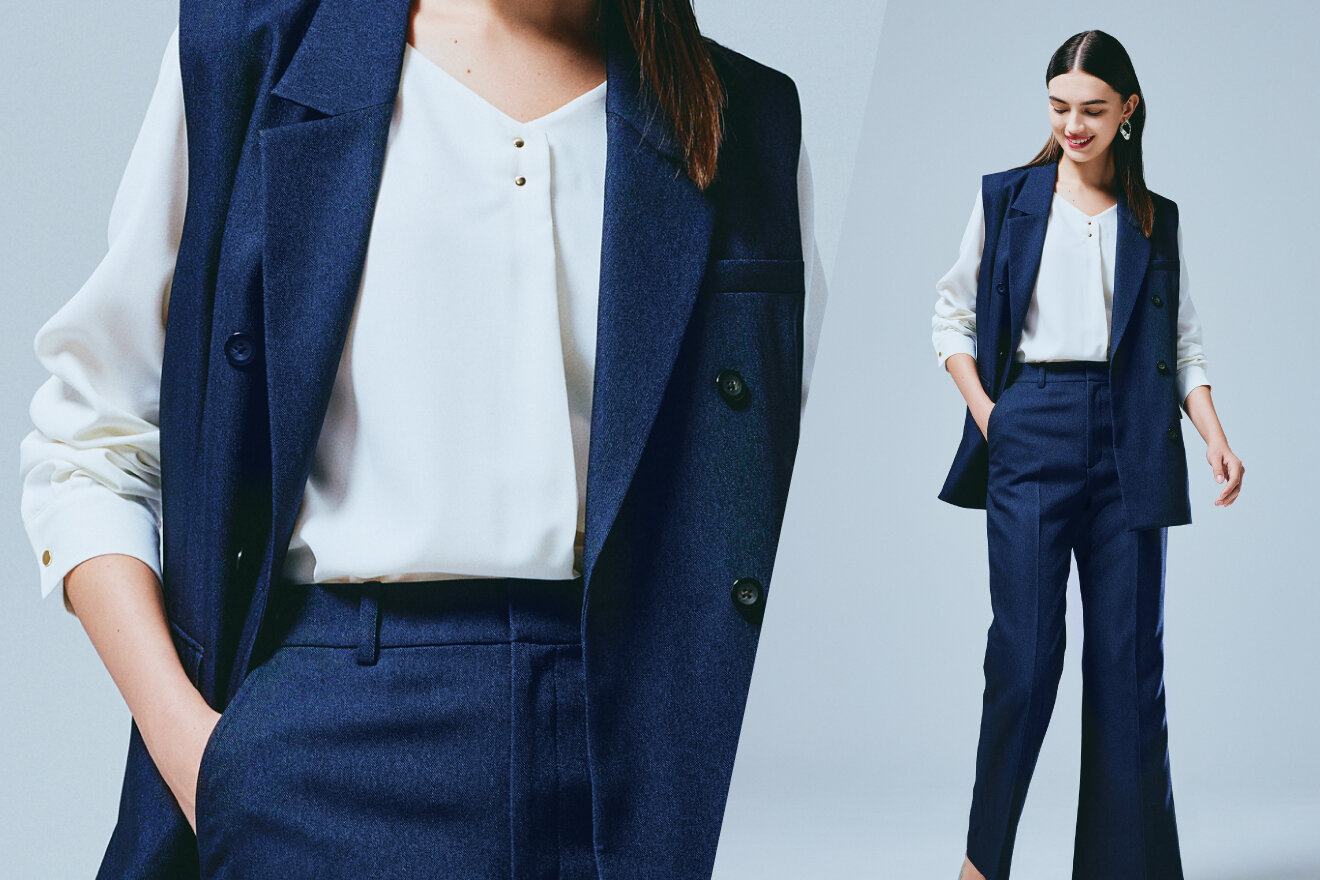 THE SUIT COMPANY NAVY BLUE 2022