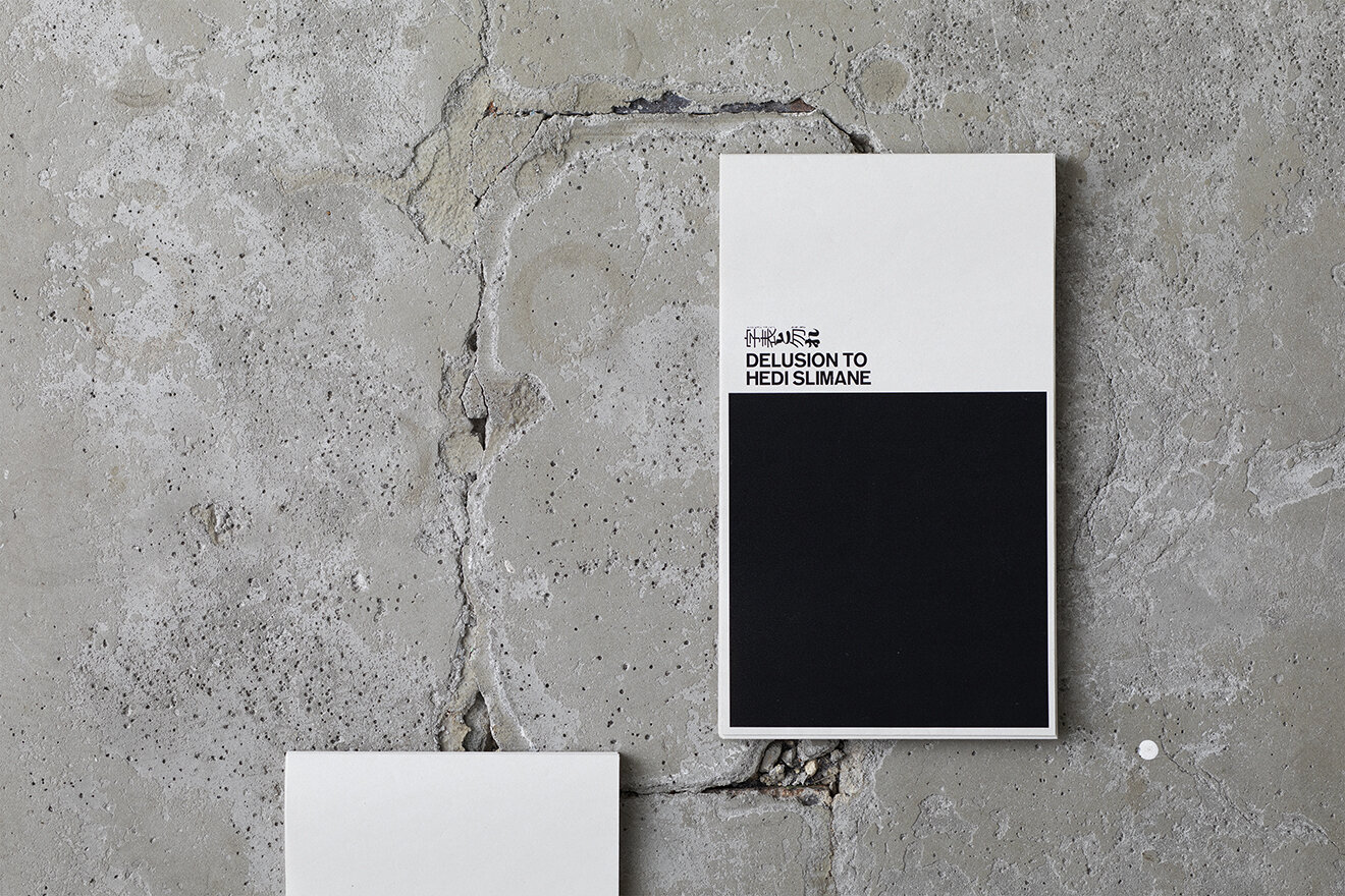 DELUSION TO HEDI SLIMANE BOOK