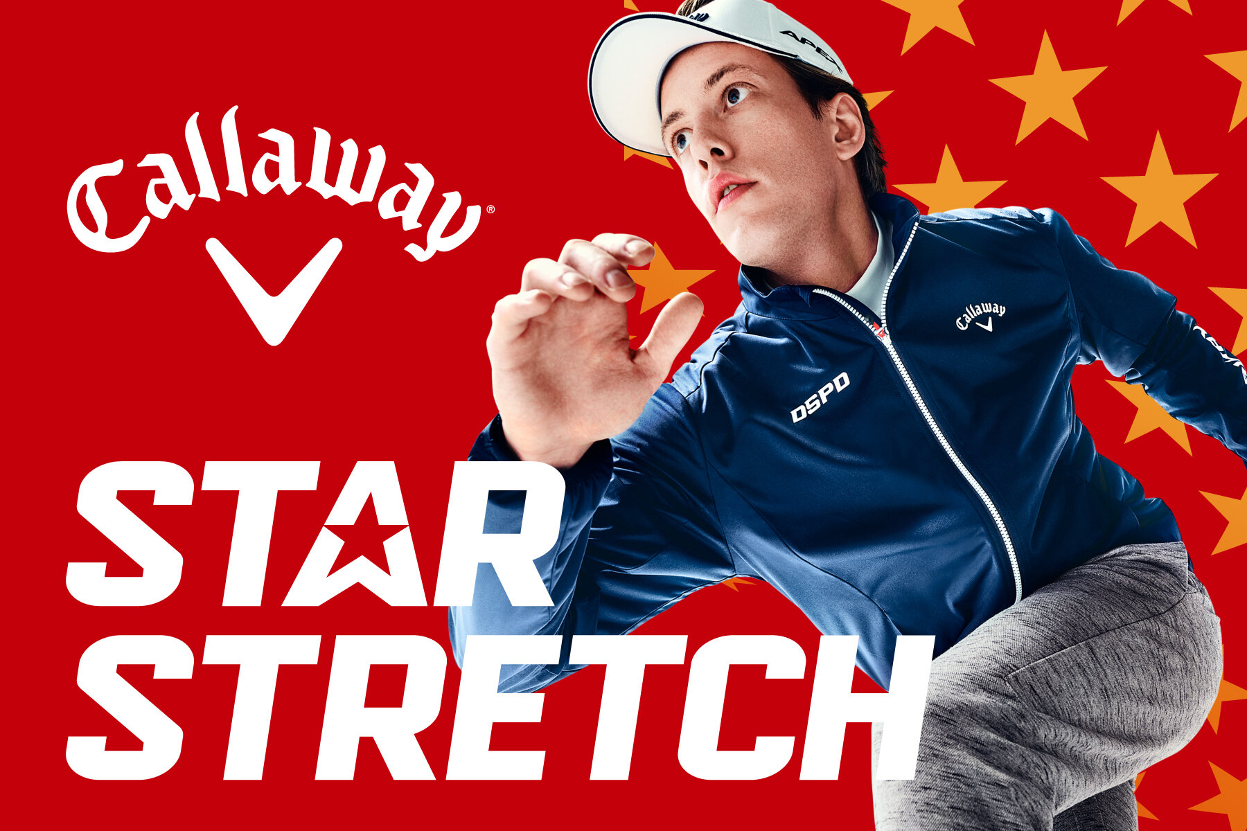 CALLAWAY APPAREL STAR STRETCH '20AW