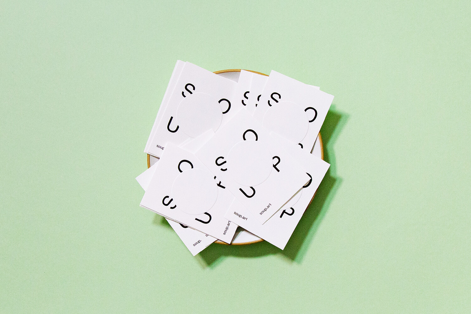 SOUP INC. LOGO AND NAME CARD