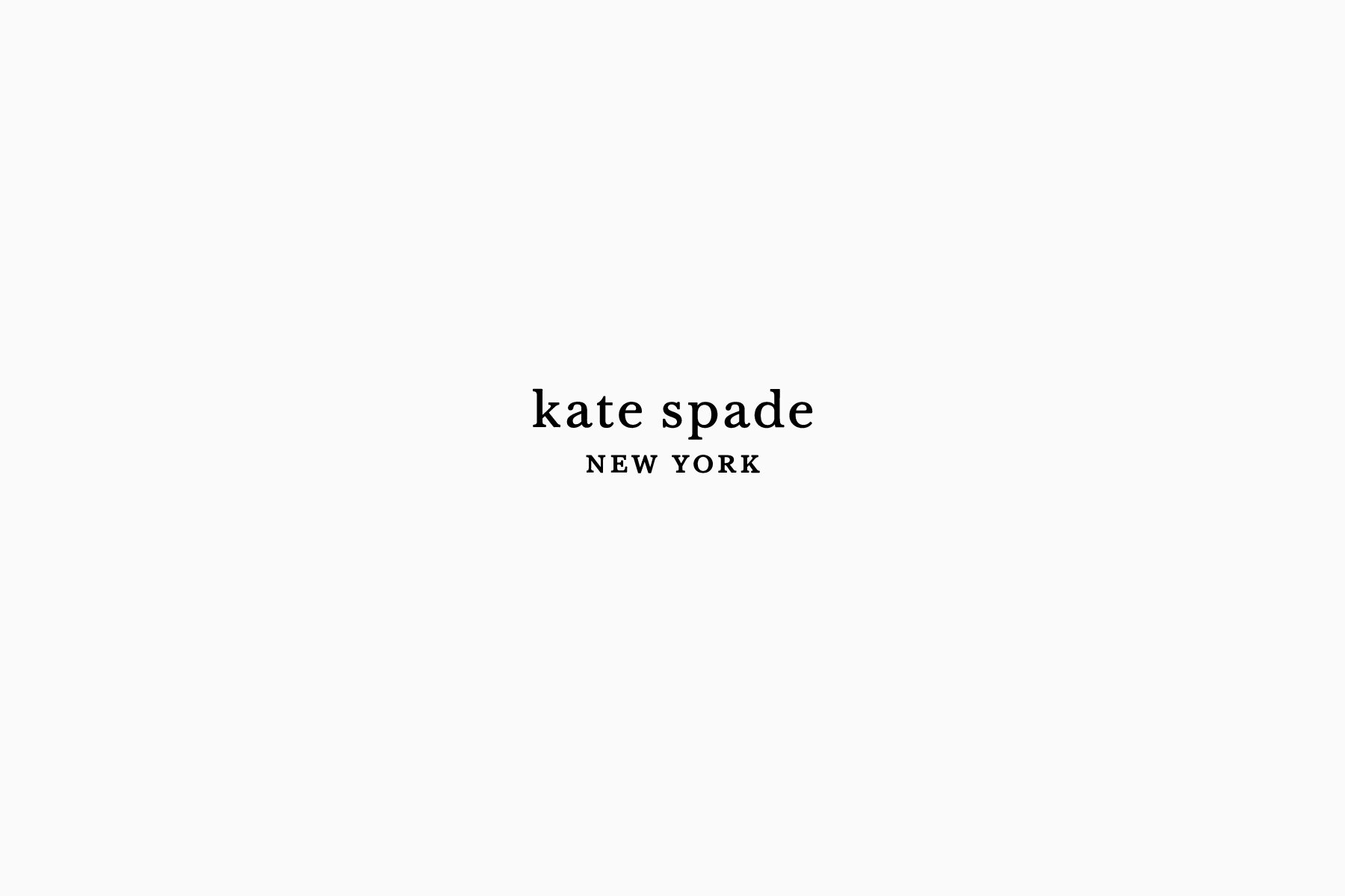 KATE SPADE  NEW YORK '20AW