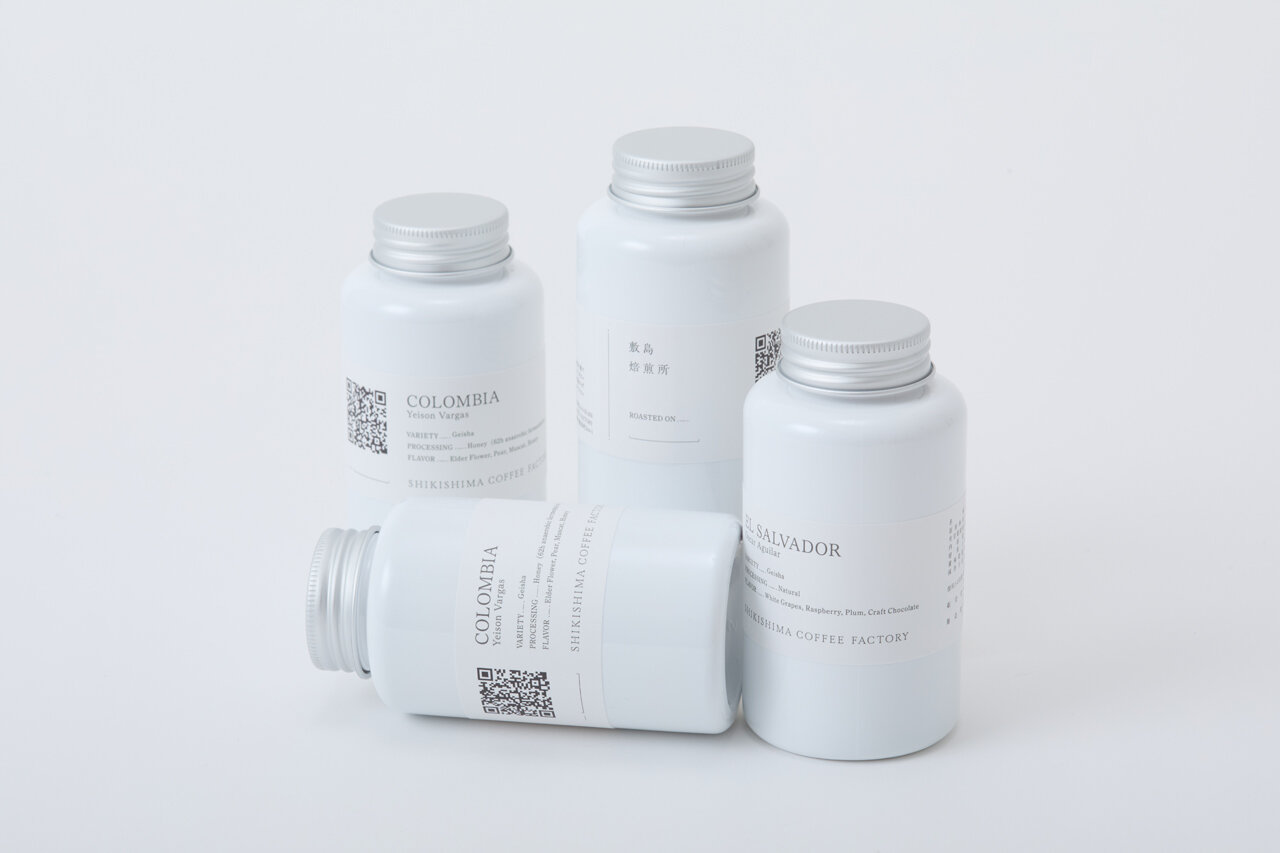 SHIKISHIMA COFFEE FACTORY PACKAGE DESIGN