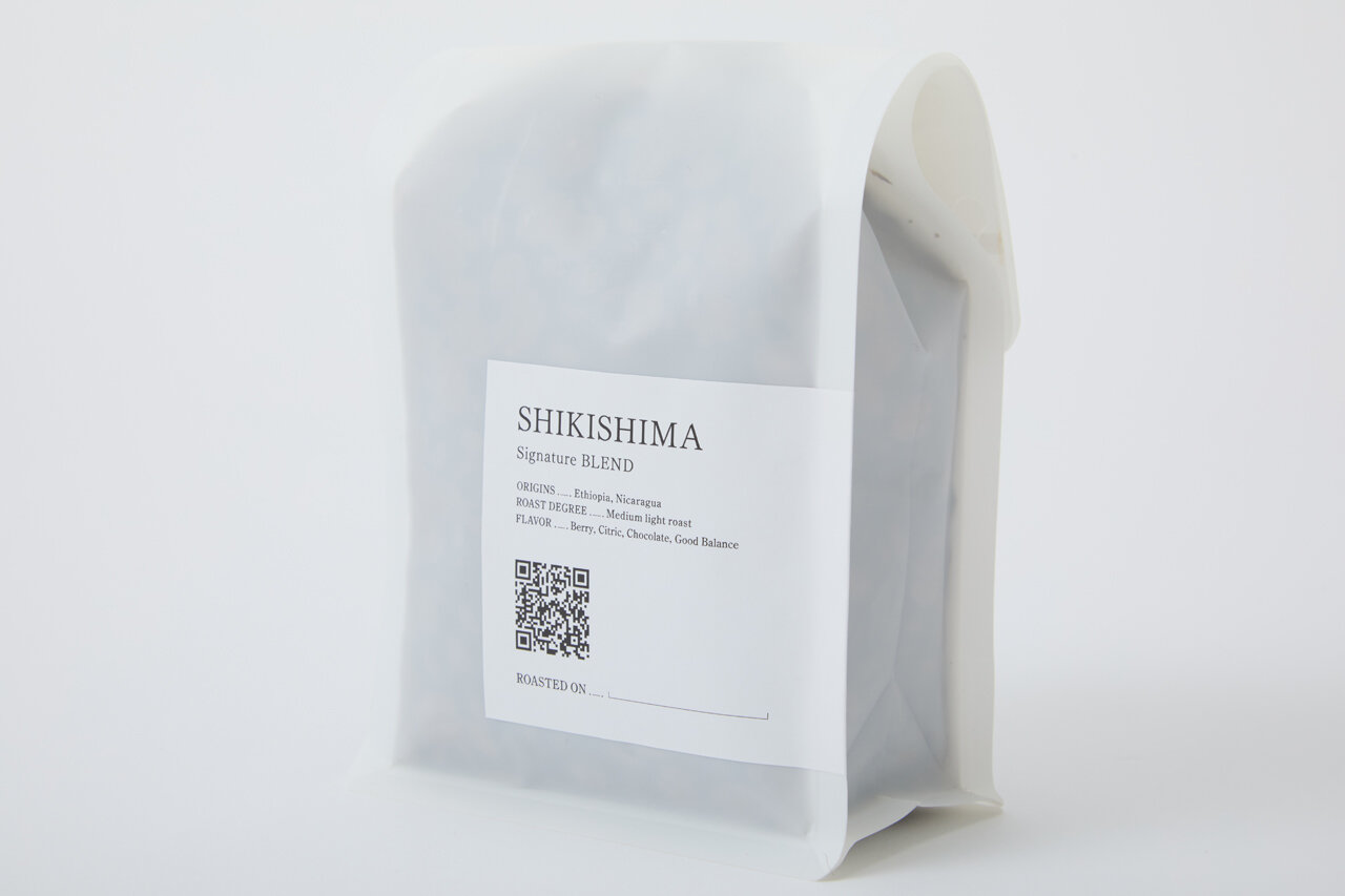 SHIKISHIMA COFFEE FACTORY PACKAGE DESIGN