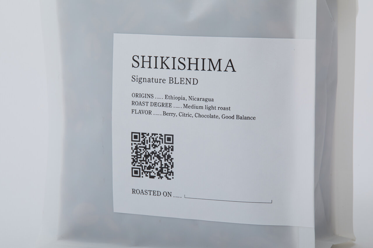 SHIKISHIMA COFFEE FACTORY PACKAGE DESIGN