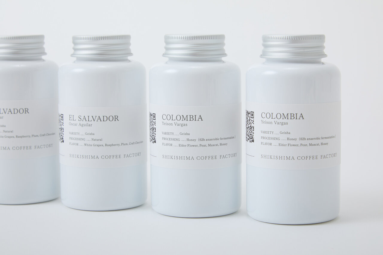 SHIKISHIMA COFFEE FACTORY PACKAGE DESIGN