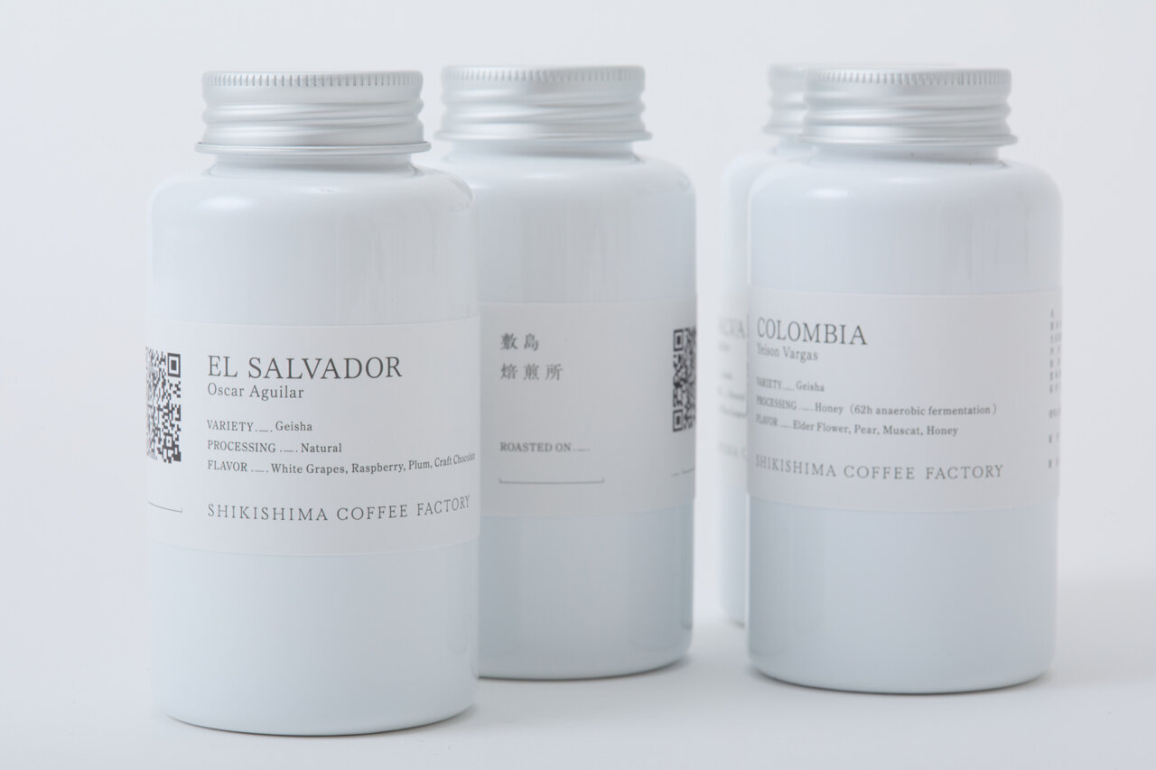 SHIKISHIMA COFFEE FACTORY PACKAGE DESIGN