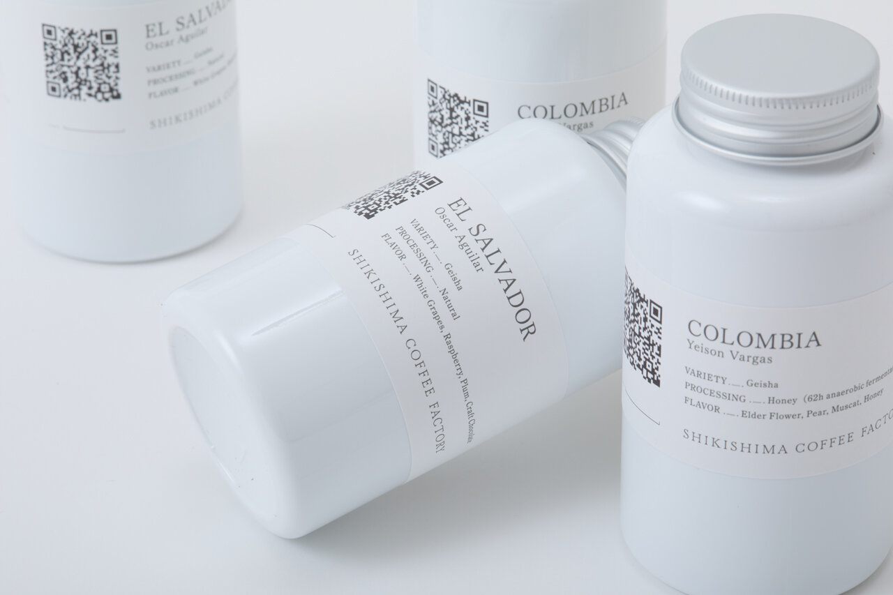 SHIKISHIMA COFFEE FACTORY PACKAGE DESIGN