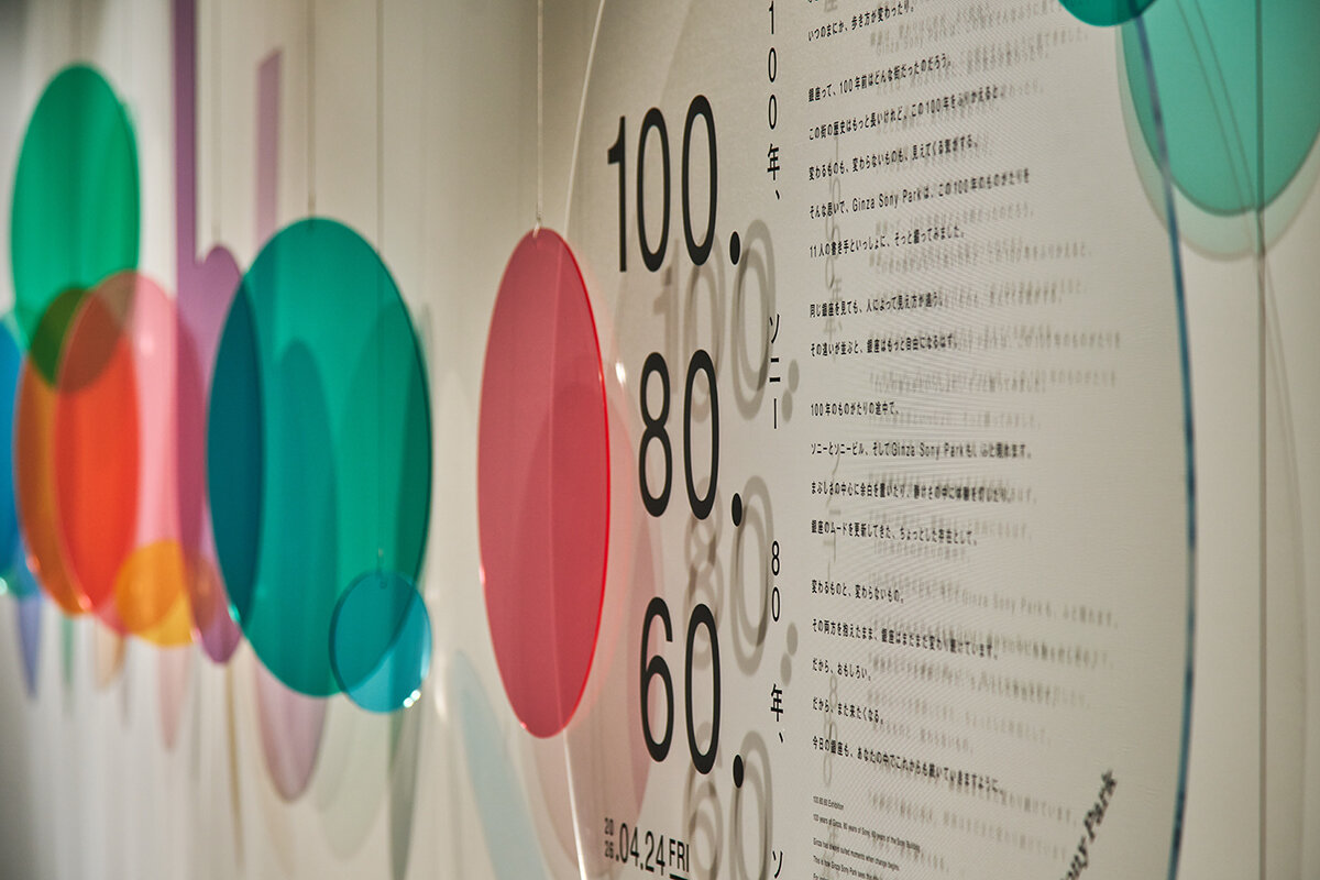 SONY PARK 100. 80. 60 EXHIBITION